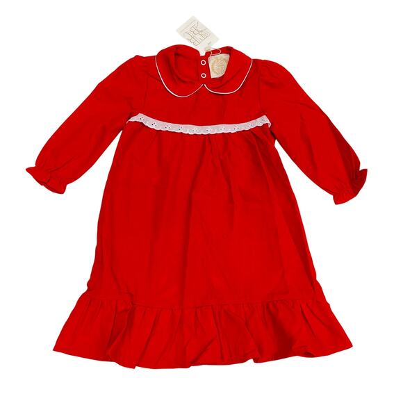 NWT TBBC Size 7 Goldie Locks Gown in Richmond Red - Picture 1 of 5